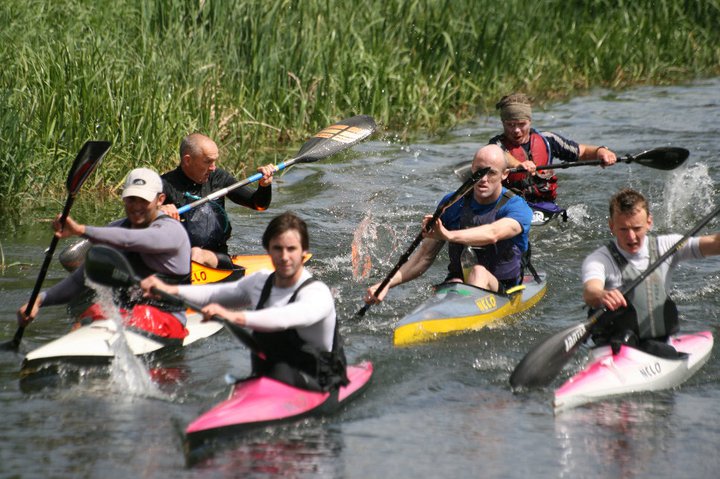 Mickie Brennan Kayak race